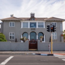 One of the many houses in Muizenberg